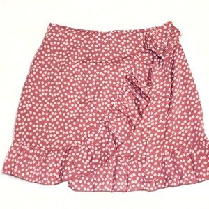 Pink Flower Skirt